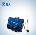 工业4g无线路由器带网口插卡4G DTU全网通232/485串口双向数据透传高速联网USR-G781