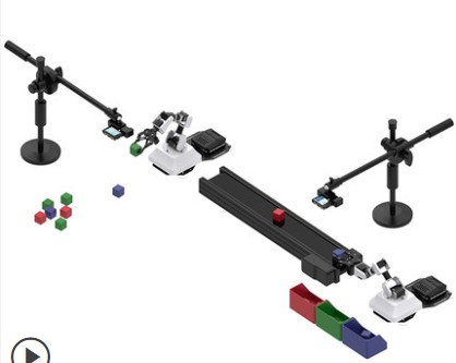 智能视觉机械臂迷你工业4.0教学平台