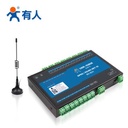 4G/cat1网络IO控制器LoRa/4入4出4模拟量远程/本地控制RS485通信有人科技USR-IO34